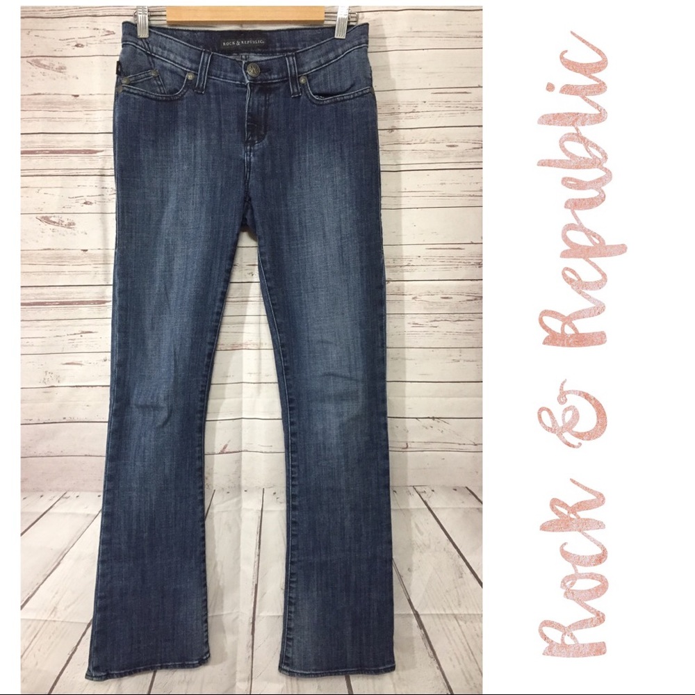 Rock & Republic Kasandra Midrise Bootcut Jeans 6